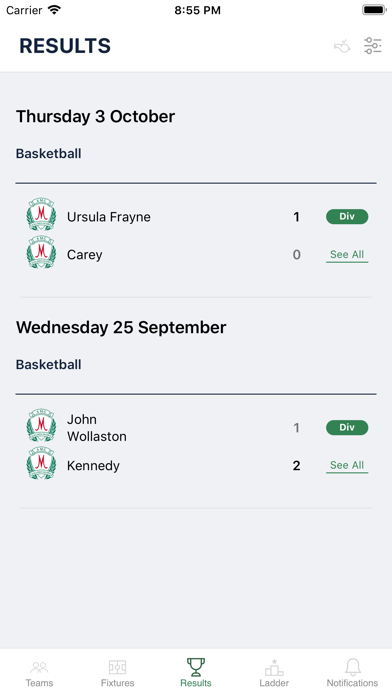 Hills Zone Sports Association Screenshot