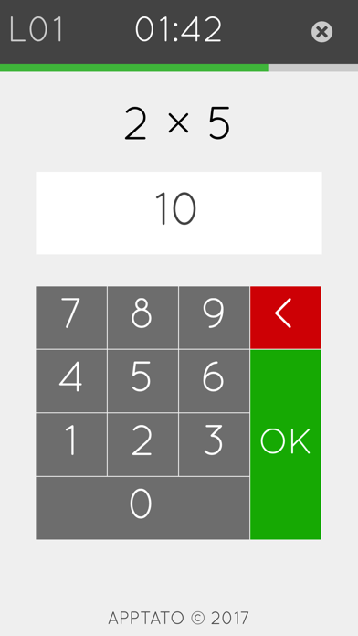 Screenshot #1 pour Multiplication Maths 2 (Full)