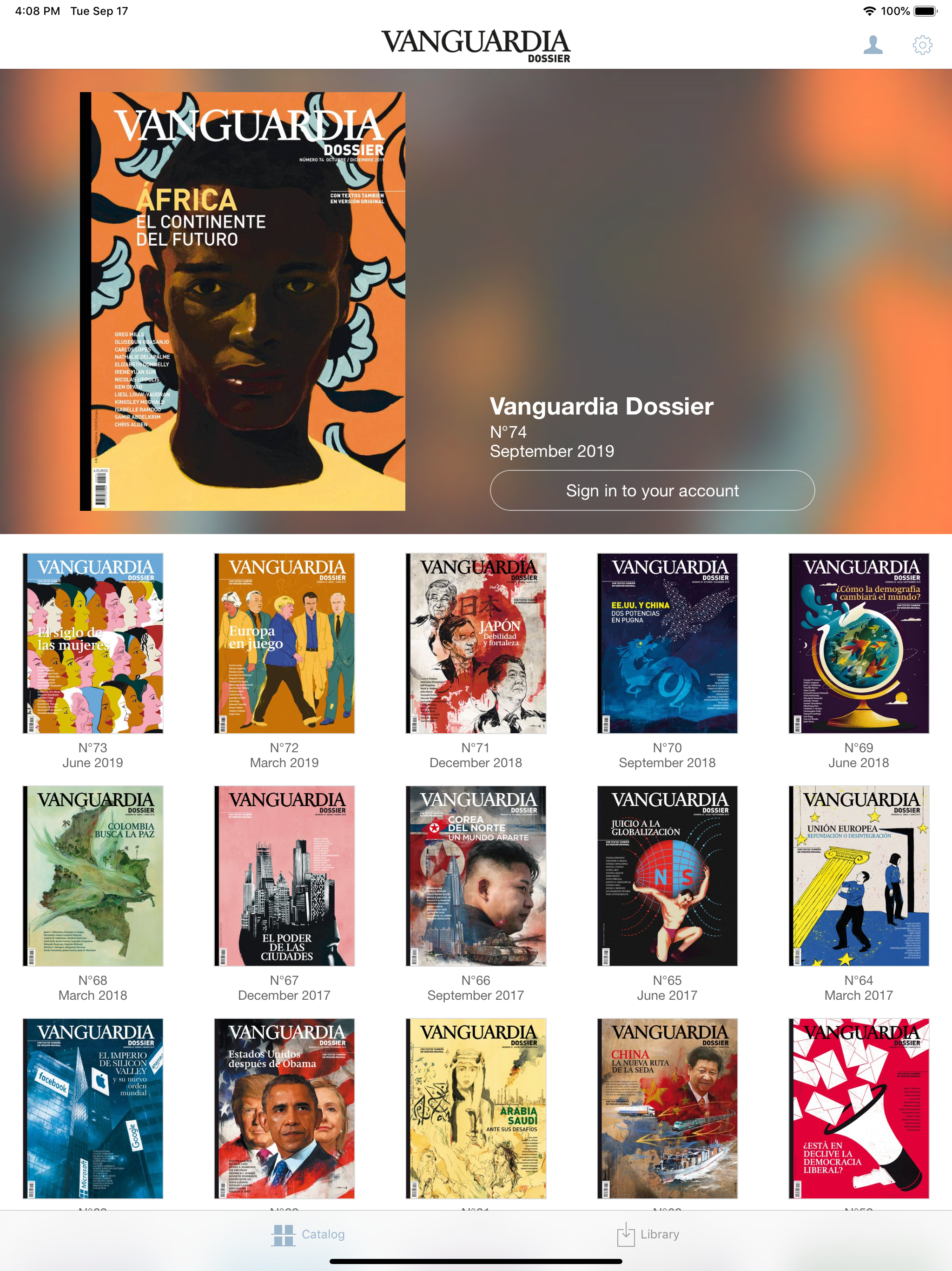 Vanguardia Dossier