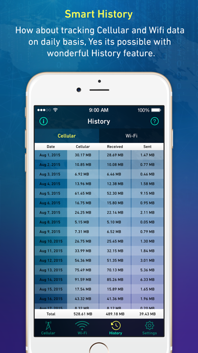 Data Usage Plus Screenshot