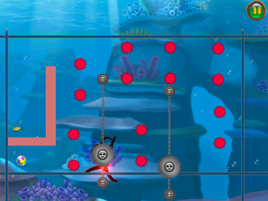 Maze fish iPad screenshot