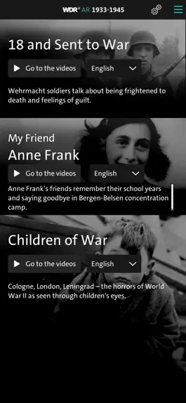 Game screenshot WDR AR 1933-1945 apk