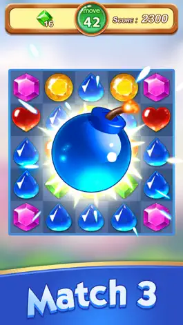 Game screenshot Jewels & Gems - Match 3 Games apk