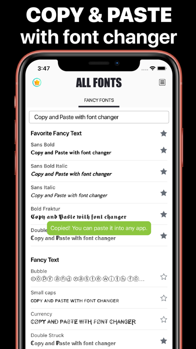 All Fonts for iPhonesのおすすめ画像5