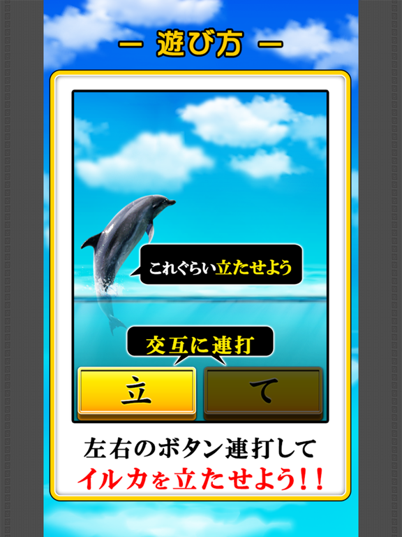 Can Dolphin Stand? iPad screenshot