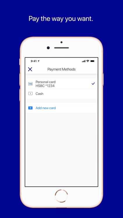 Coast.Cab passenger app
