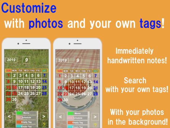 Screenshot #4 pour Calendar handwritten notes