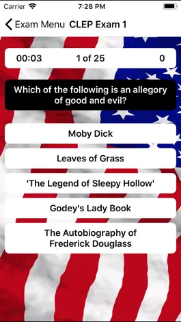 Game screenshot CLEP US History Prep apk