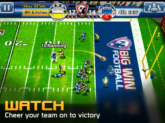 Big Win Football 2019 Overview Apple App Store Us - arena football 4 roblox code