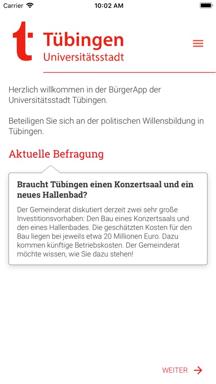 BürgerApp Tübingen