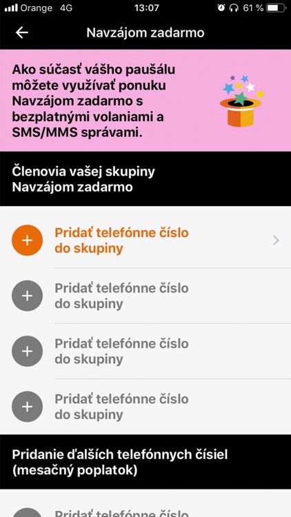 Môj Orange screenshot-3