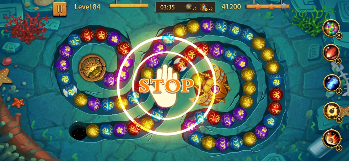 Jungle Marble Blast screenshot 4