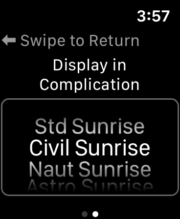 Civil Twilight for Watch screenshot 5