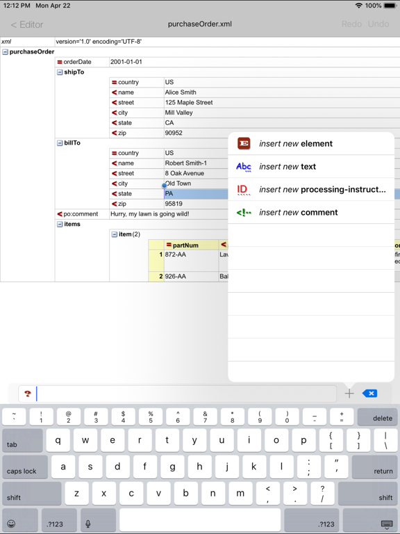 Screenshot #5 pour XmlPad