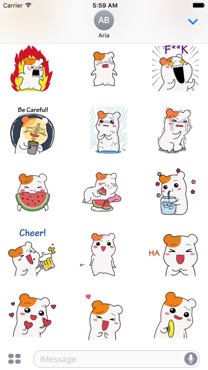 Summer of Hamster Sticker