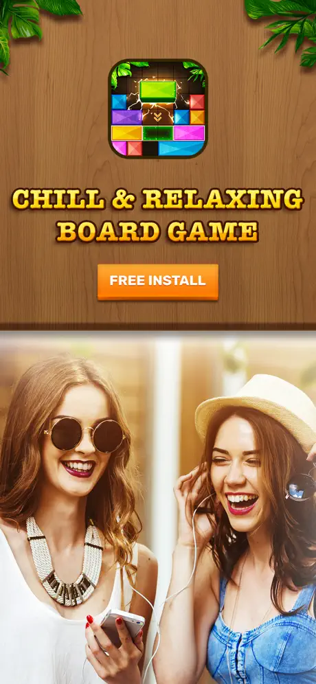 Wooden Blast - Block Puzzle