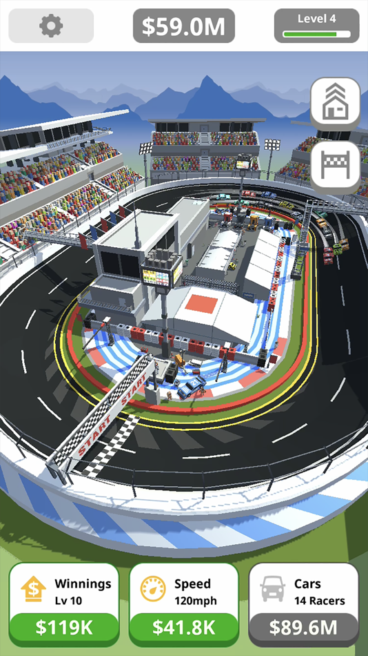 #2. Idle Tap Racing: Tycoon Game (iOS) 来自: IsCool Entertainment