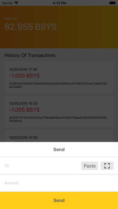 BSYS LIGHT WALLET screenshot 3