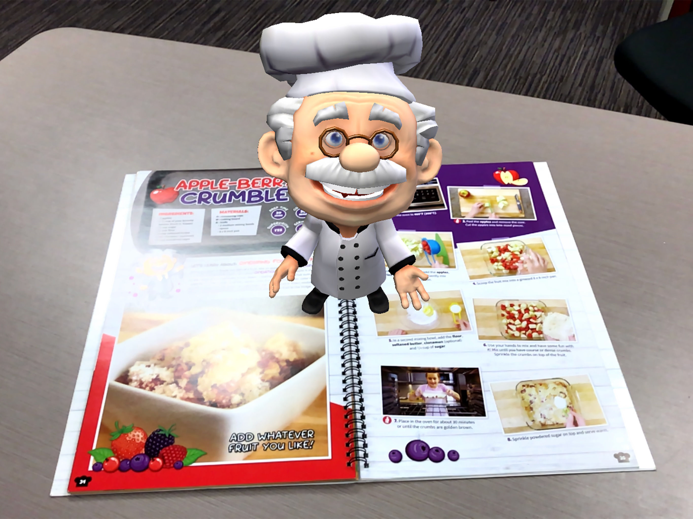 Professor Maxwell's Chef En 4D