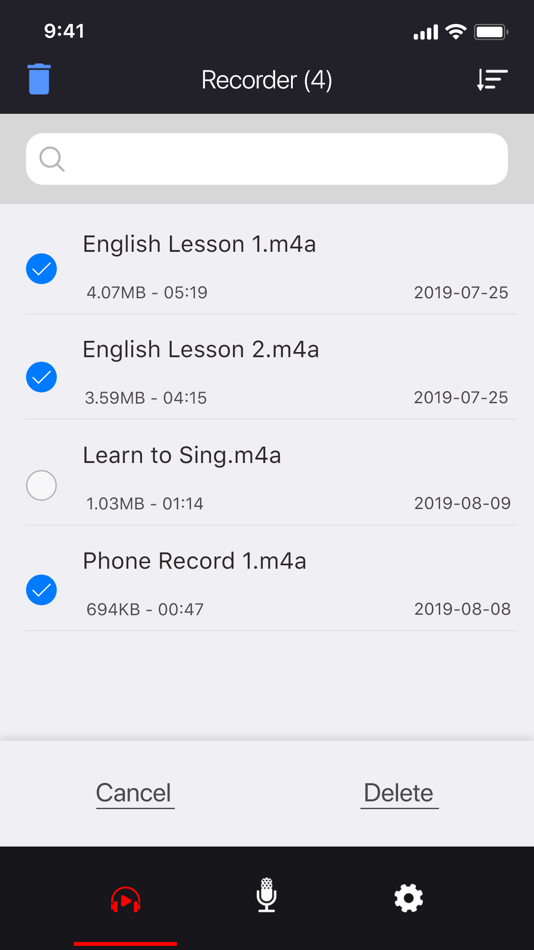 #4. Voice recorder - Voz (iOS) 由: Hieu Nguyen