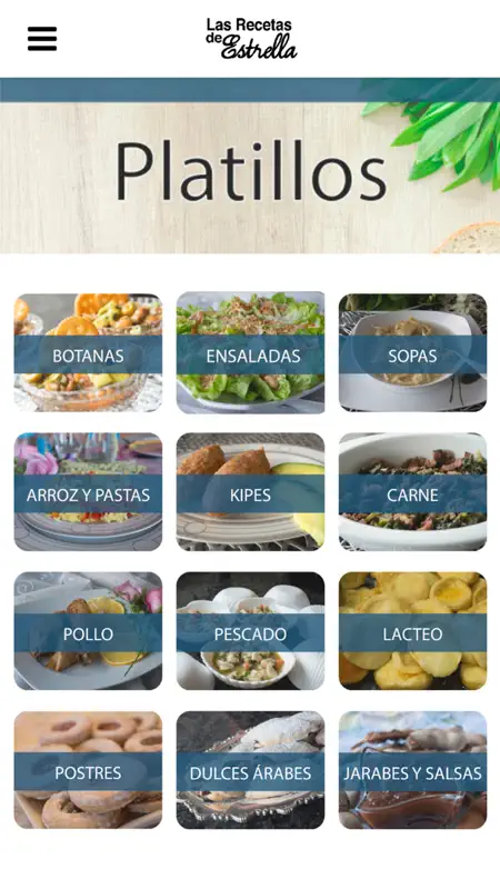 Las recetas de estrella. screenshot 3 of 3