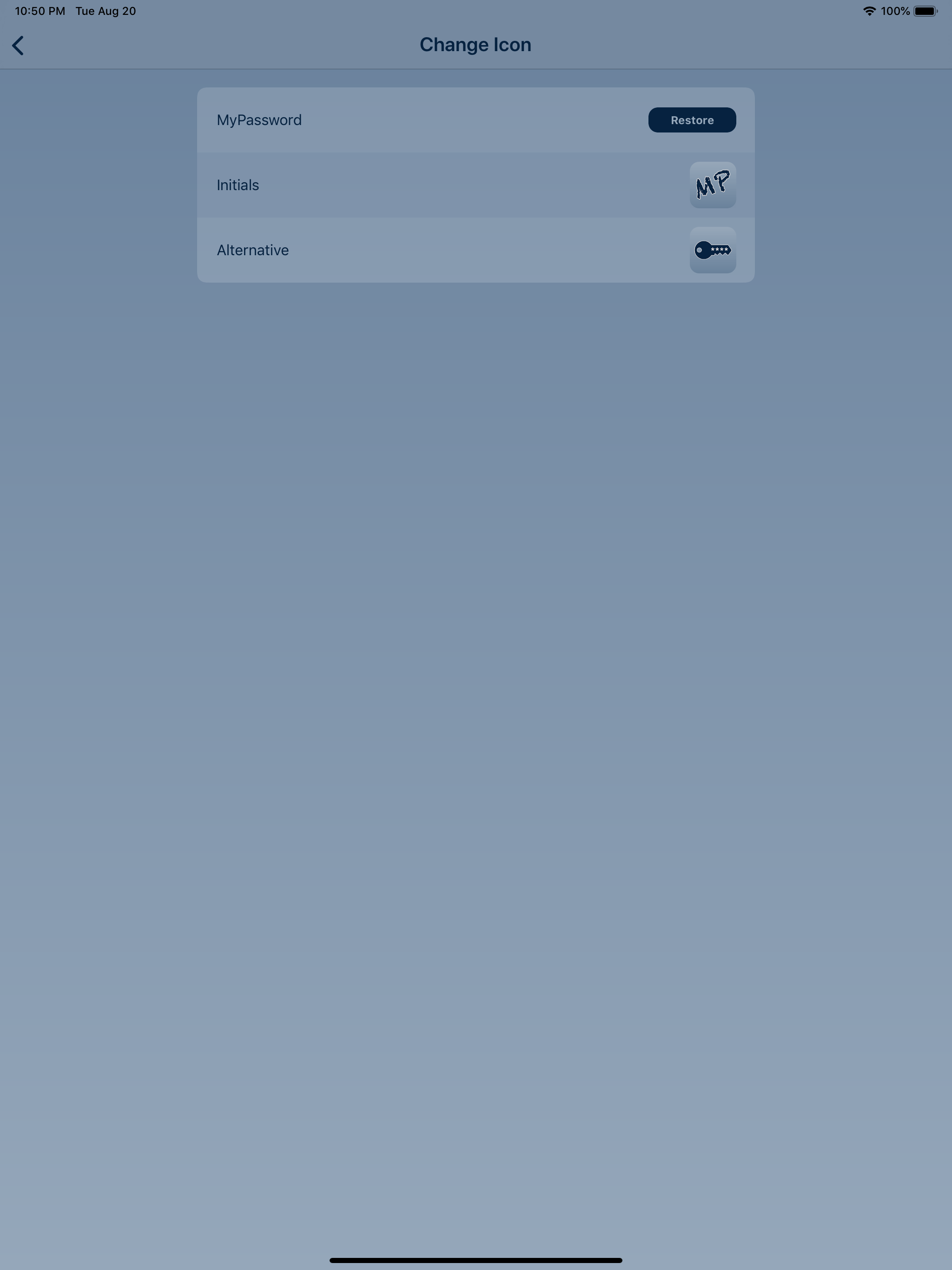 My Password - Manager