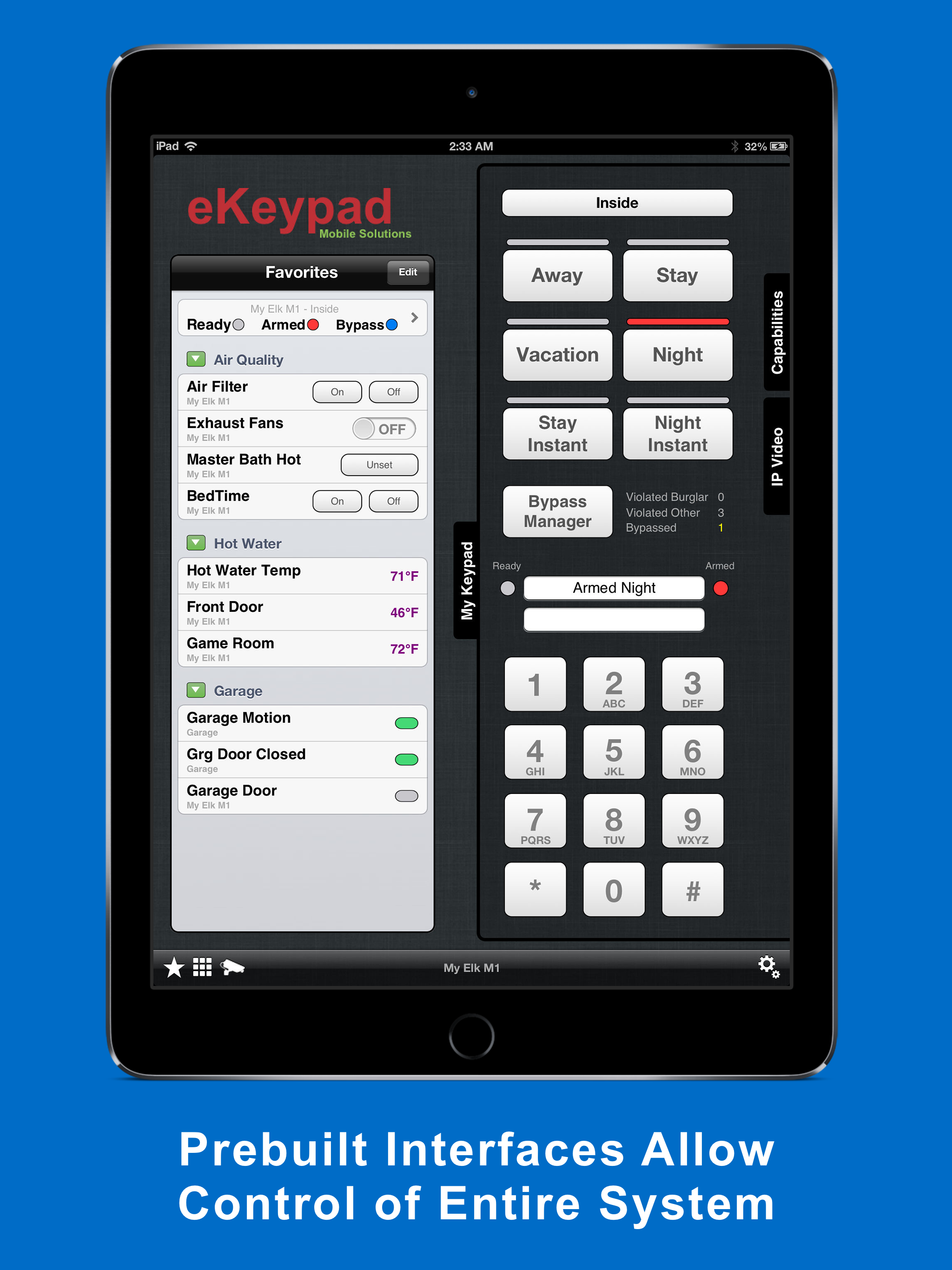 eKeypad ISY screenshot 5