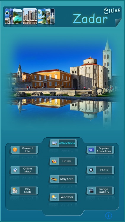 Zadar Offline Map Travel Guide