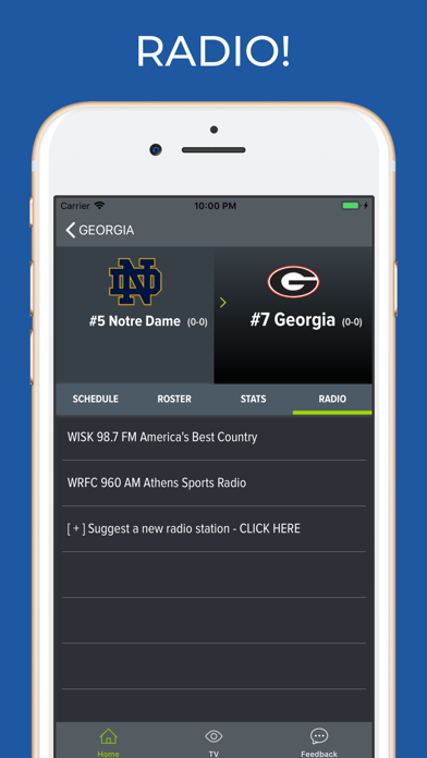 SEC Football Scores and Radio screenshot 2