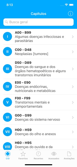 CID-10 e CID-11 Rápidos on the App Store