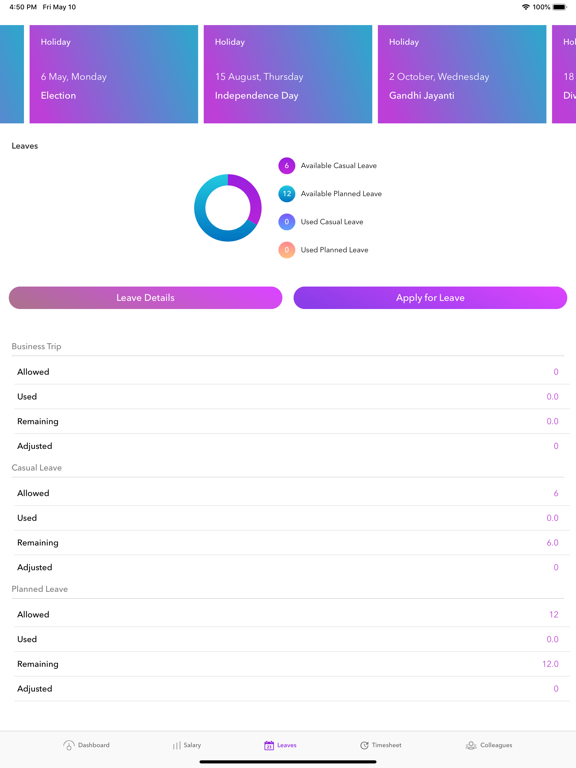 Screenshot #5 pour Payroll Management
