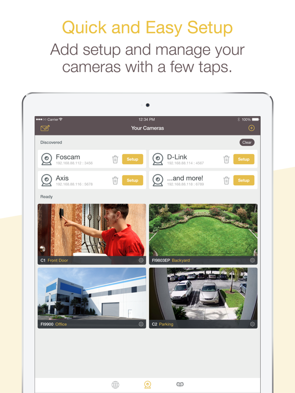 Screenshot #5 pour AXIS IP Camera Viewer by OWLR