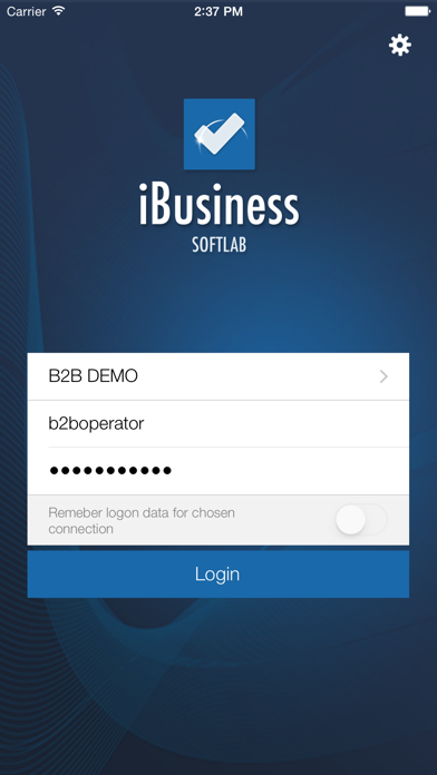 Screenshot #1 pour iBusiness Softlab 2