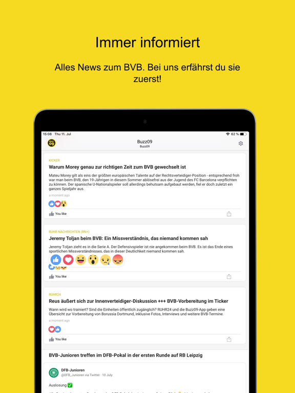 Screenshot #4 pour Buzz09 – die Dortmund Timeline