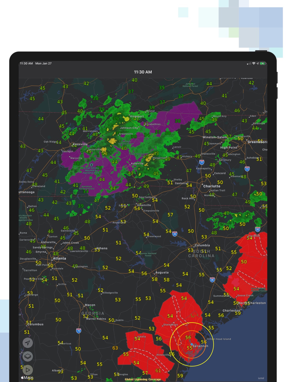 WeatherSentry ipad screenshot 3