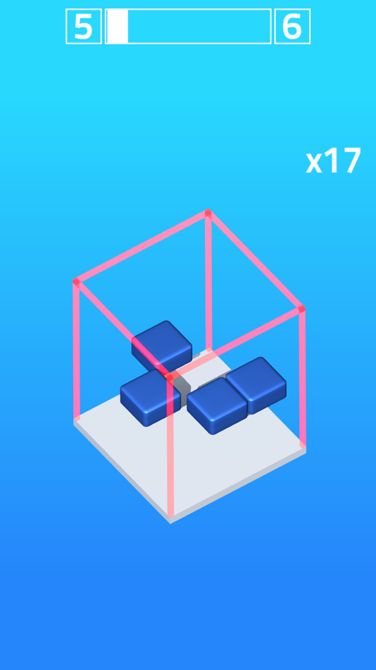 #5. Falling Cubes : Gravity Puzzle (iOS) 由: kerem yokuva