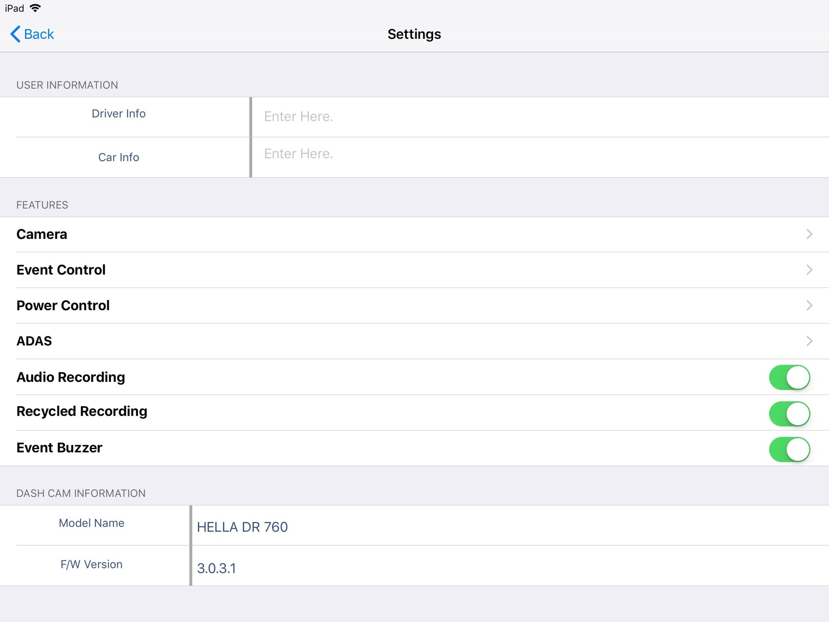 HELLA DVR DR 760 screenshot 6
