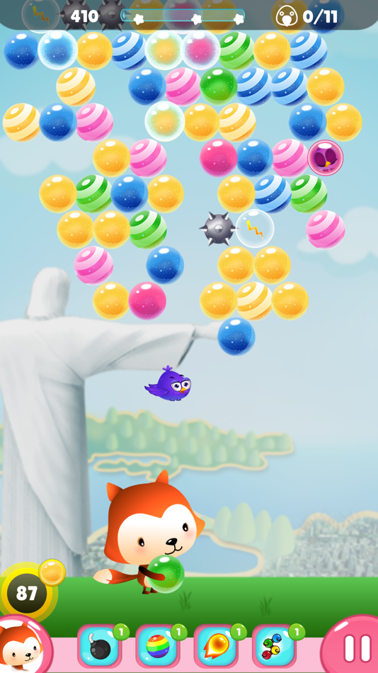 #4. Bubble Pop! Birds (iOS) 由: MadOverGames