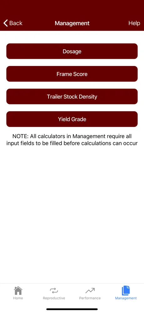 MSUES Cattle Calculator