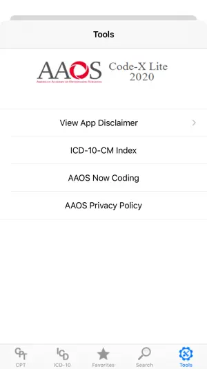 AAOS Code-X Lite Web screenshot 3