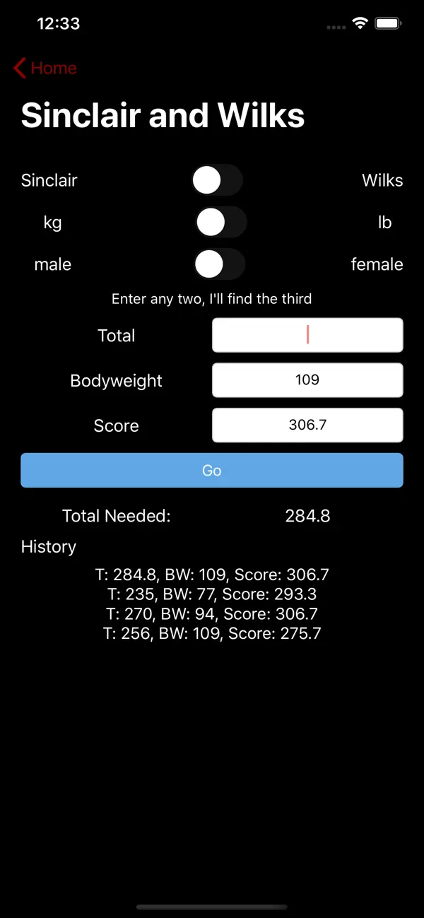 Barbell Loader and Calculator Screenshot 3