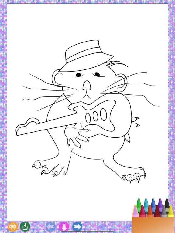 Screenshot #6 pour Crayon Fun (Livres à colorier)