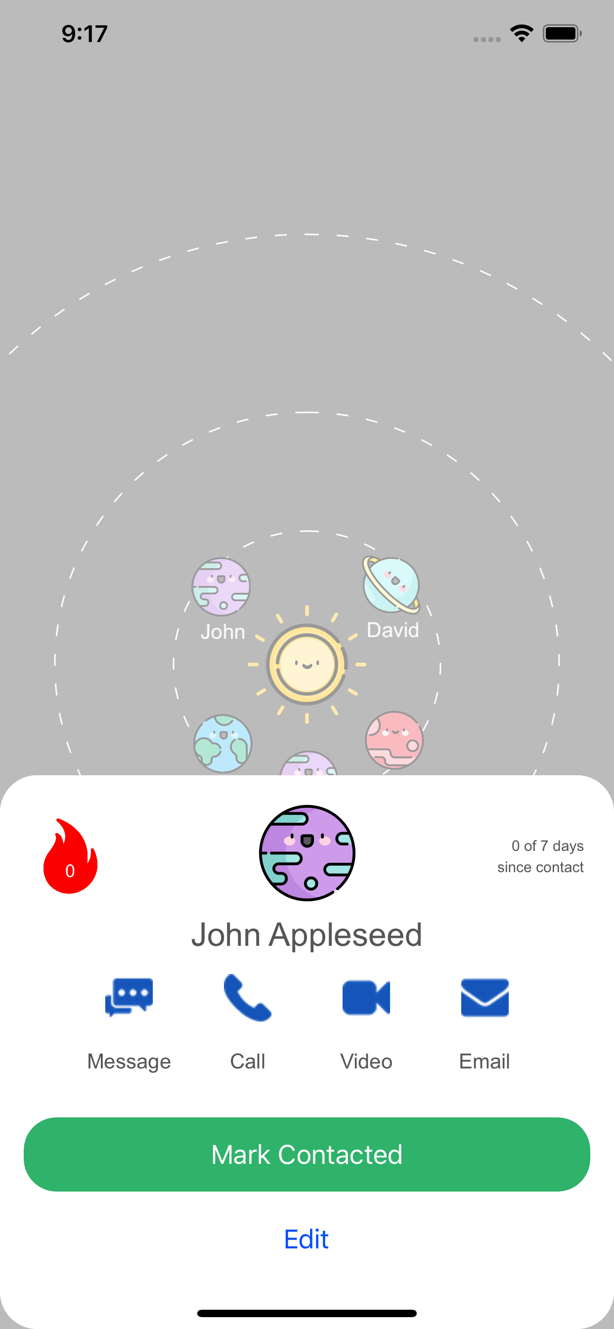 Keep In Touch with Friends screenshot 3