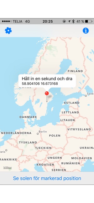 Solen Upp Och Nergang I App Store