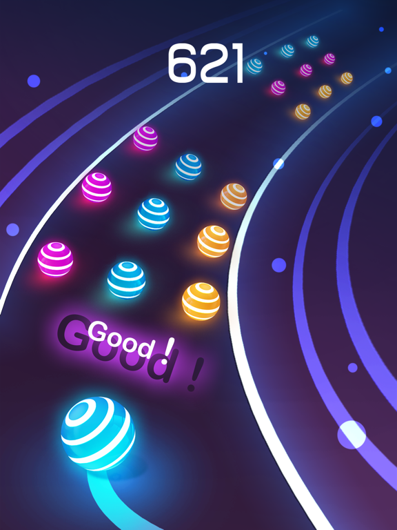 iPad Image of Dancing Road: Color Ball Run!