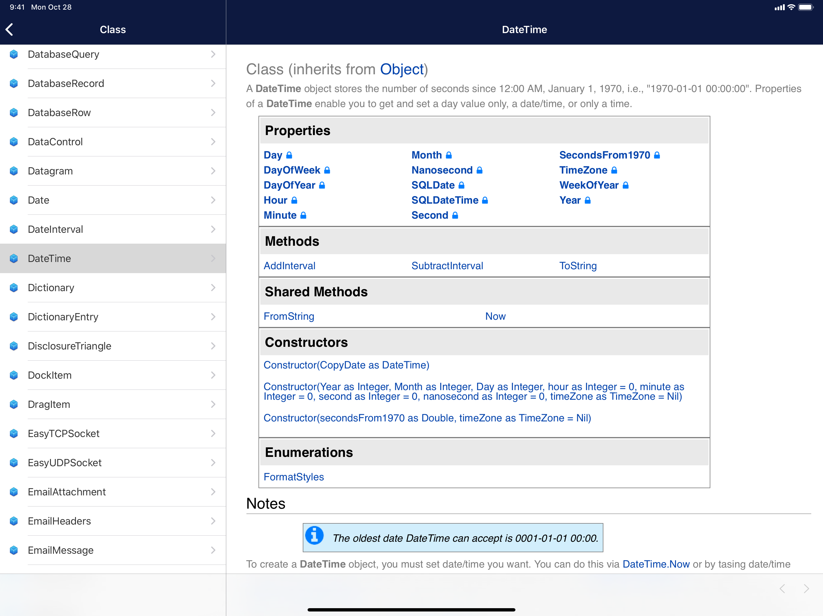 Language Reference for Xojo