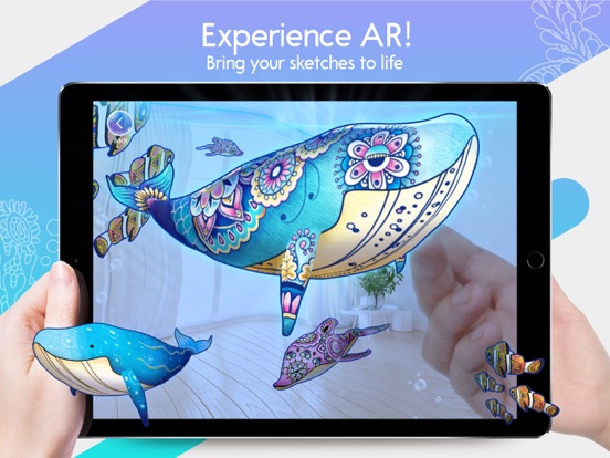 Mindful Ocean Coloring iPad screenshot 5 - Education app