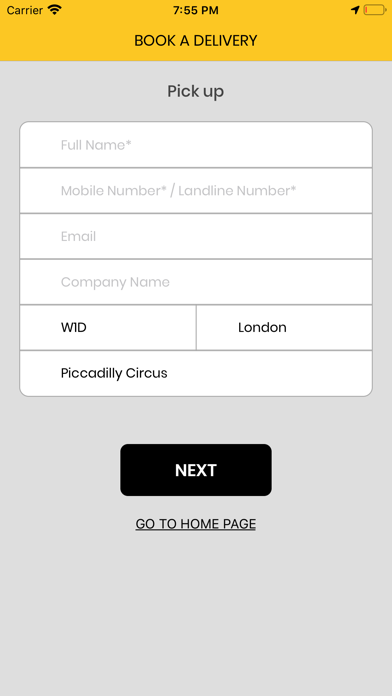 Screenshot 1 of Envoy User App