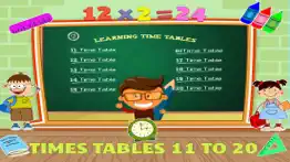 math times table quiz games iphone screenshot 2