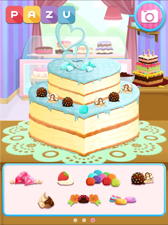 jogo de cozinhar bolo para meninas::Appstore for Android